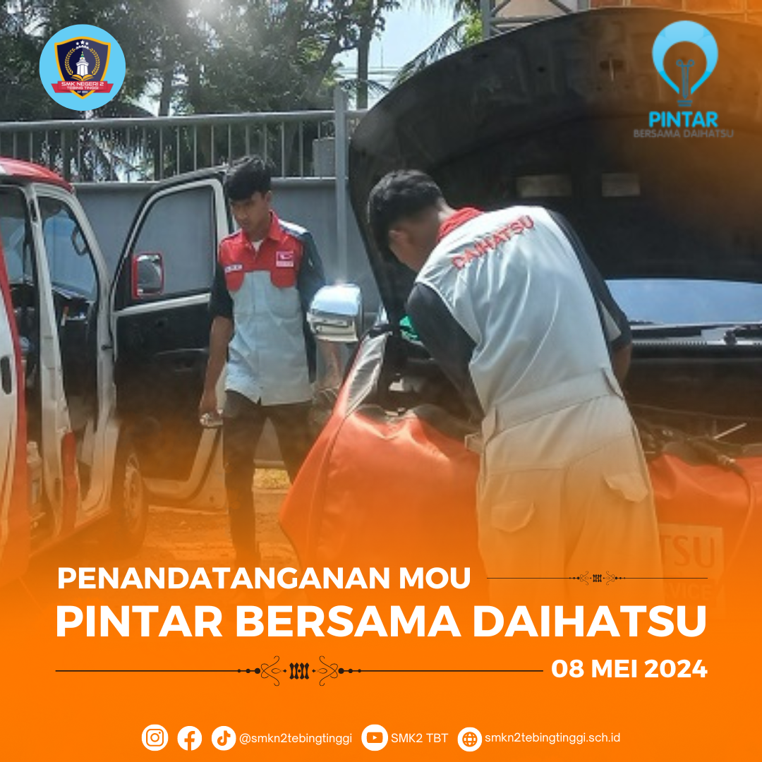 SMK N 2 Tebing TinggiPenandatangan MoU PBD